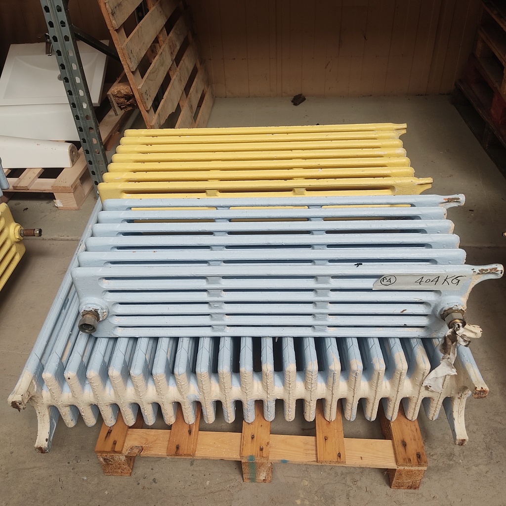 Radiateur fonte avec pieds H:93cm -6 colonnes -6 éléments