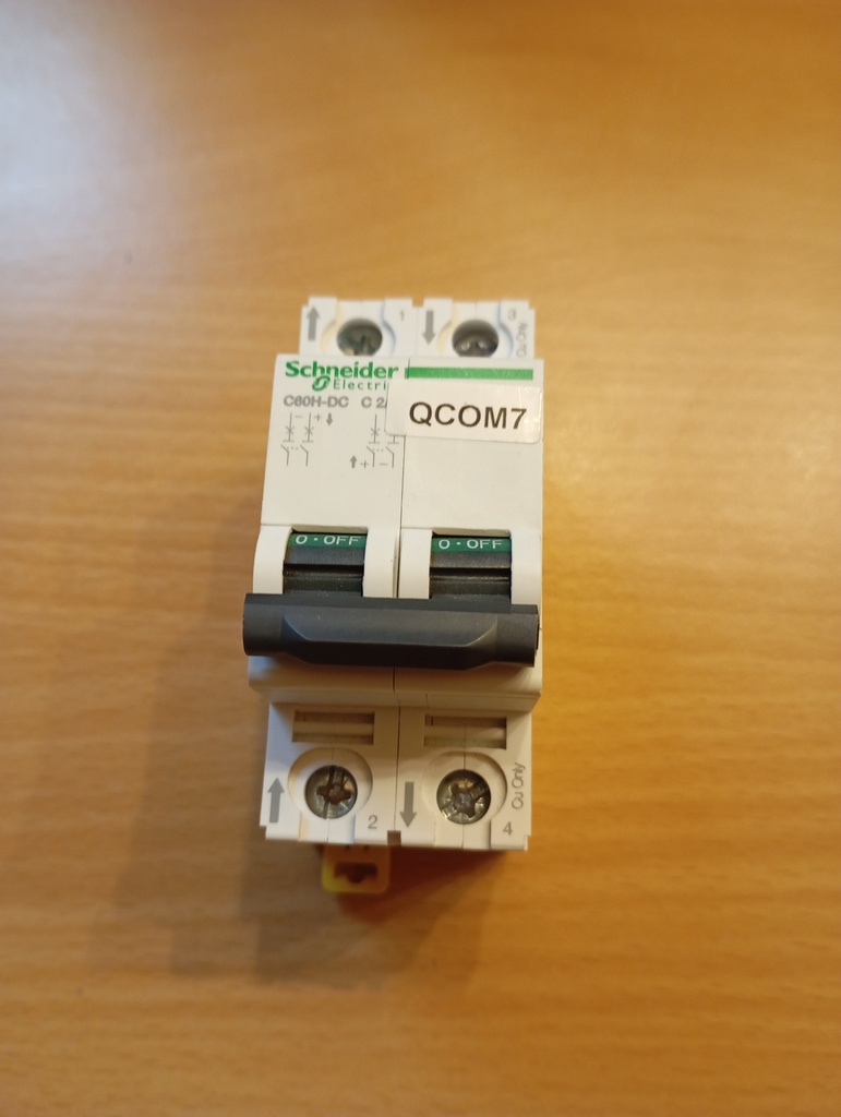 Disjoncteur 2P 2A