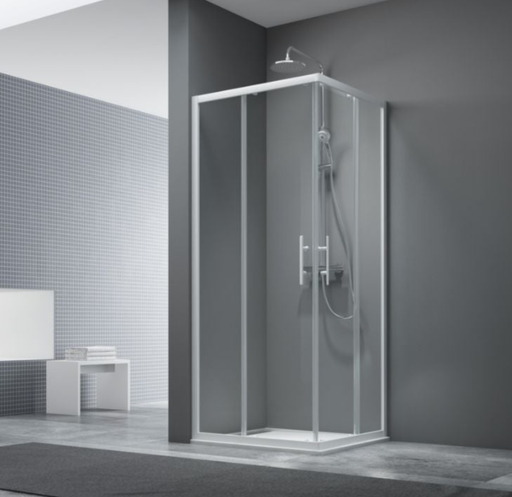 [9.3.431] Paroi de douche- accès d'angle coulissant