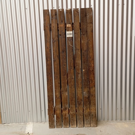 [5.5.307-007] Porte de cave bois 80x200 -DV-AH