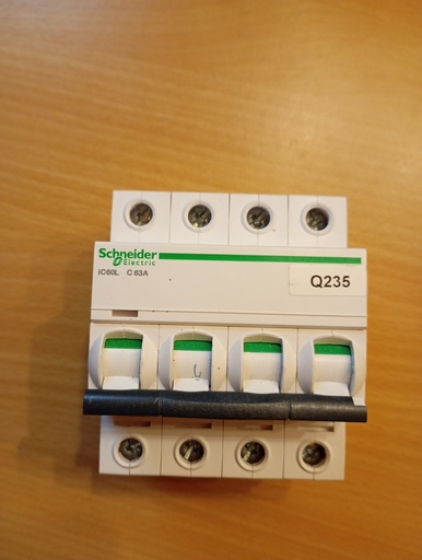 [10.7.491-009] Disjoncteur 4P 63A Courbe C