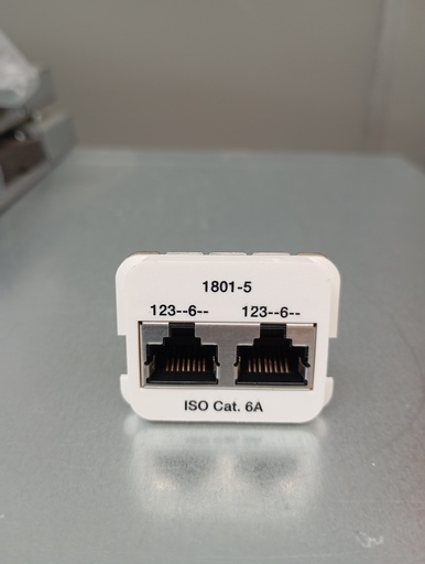 [10.7.491-006] Fiches RJ45 doubles